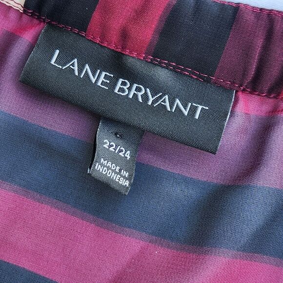 Lane Bryant Boho Dolman Sleeve Top Blouse Women's 22/24 3X  Aztec Tribal Print - Picture 3 of 13